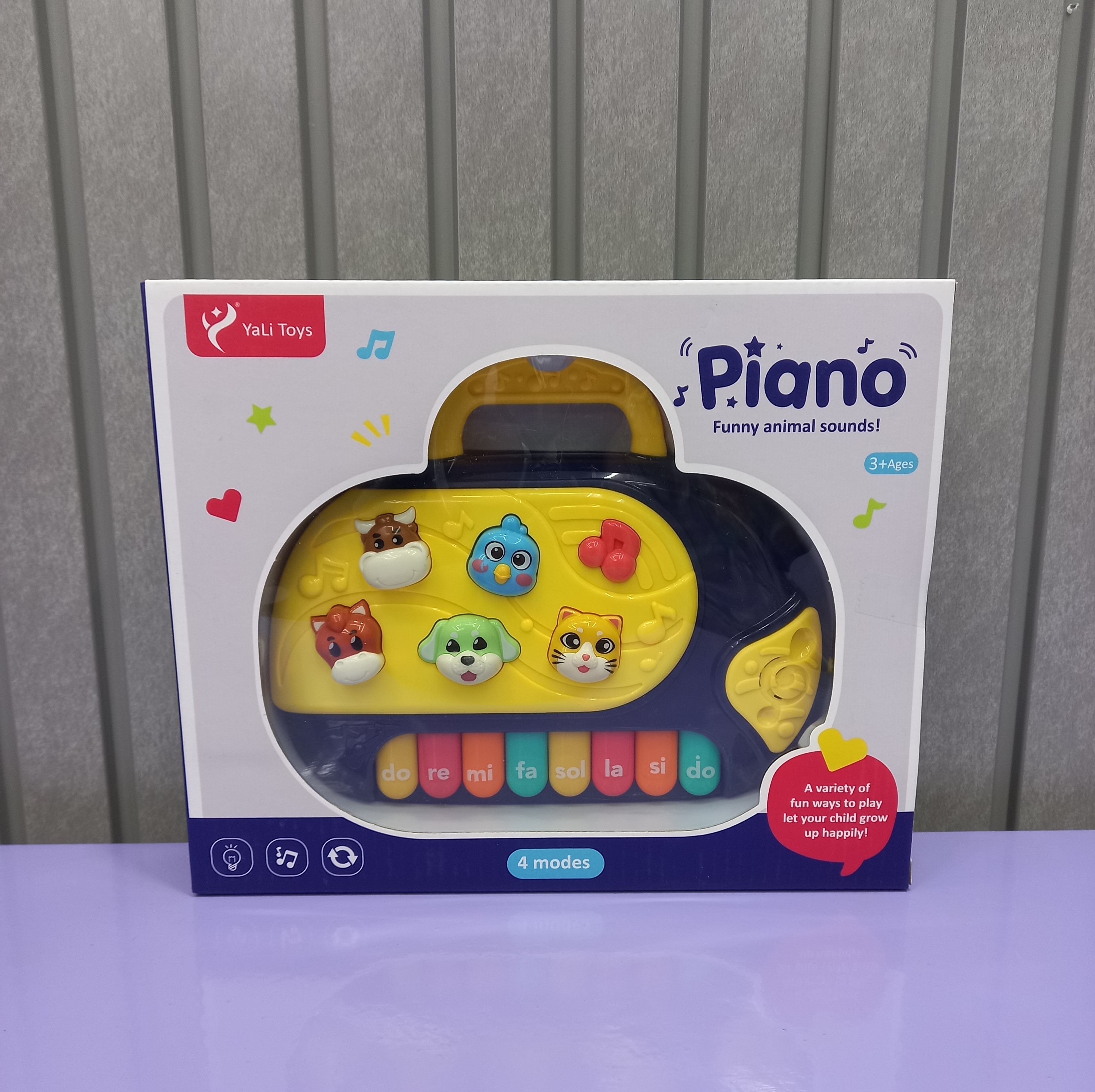ارگ موزیکال طرح حیوانات piano light