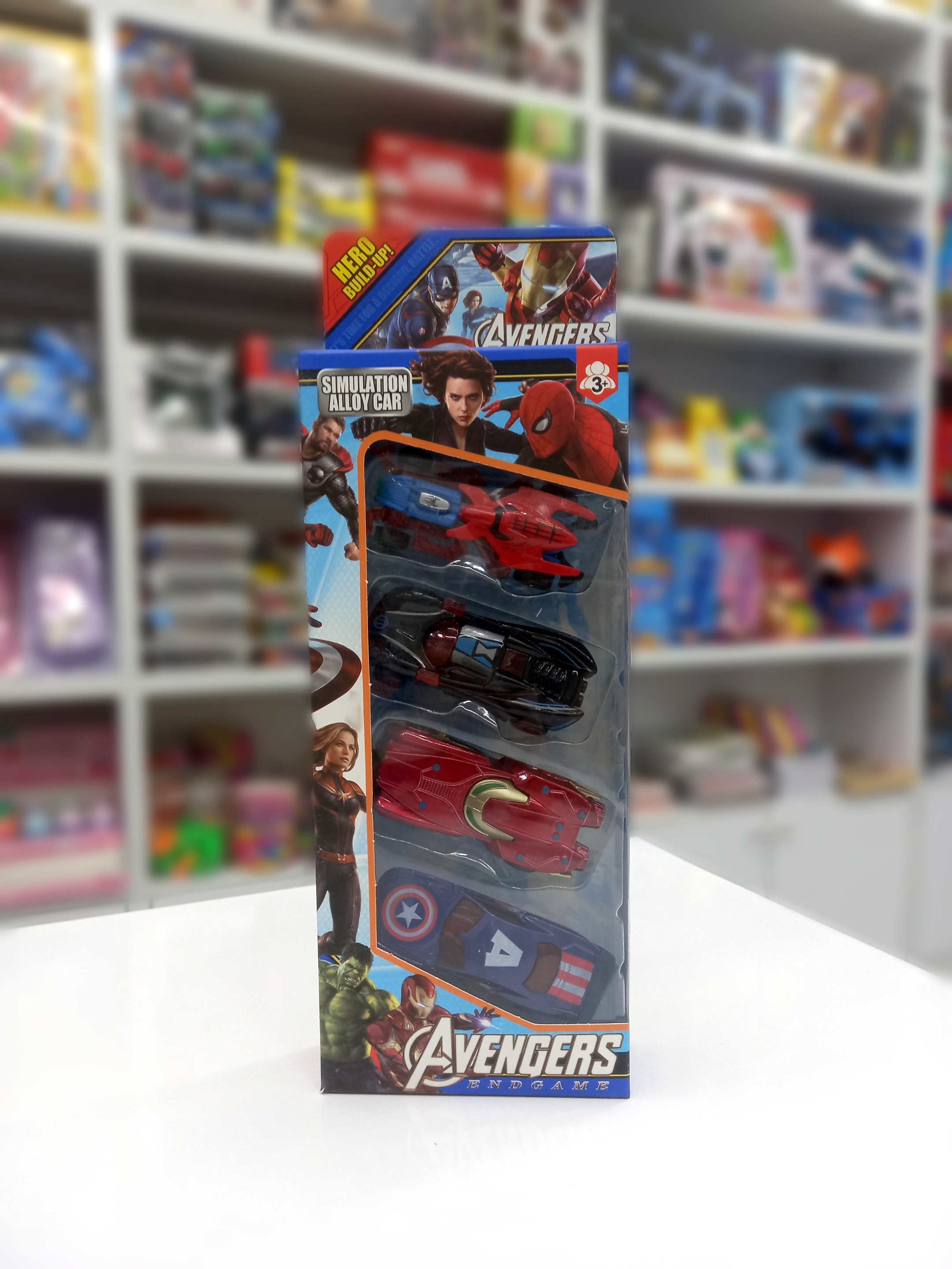 ست ماشین فلزی طرح قهرمانان Avengers