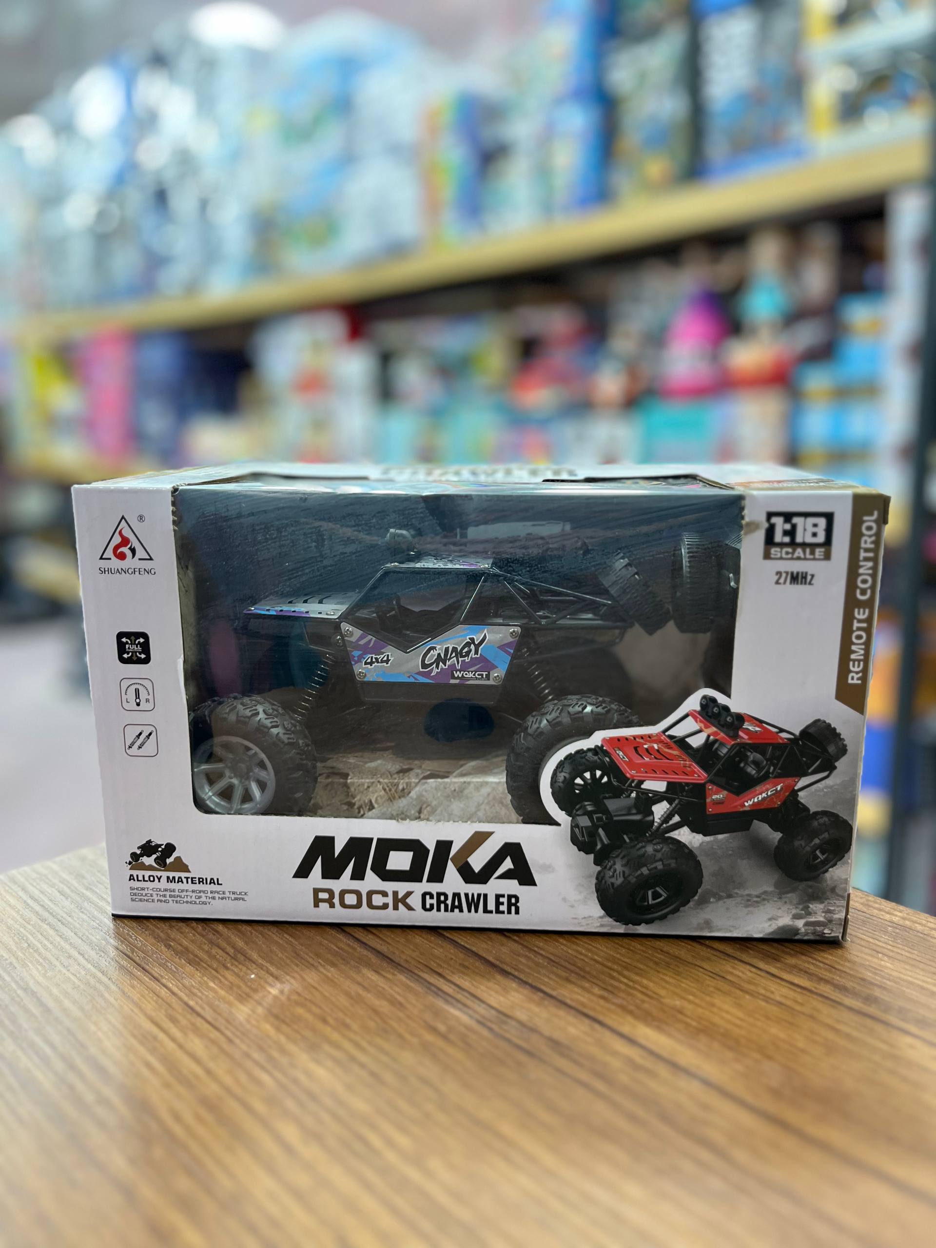 ماشین کنترلی آفرود MOKA Rock Crawler مدل 4×4